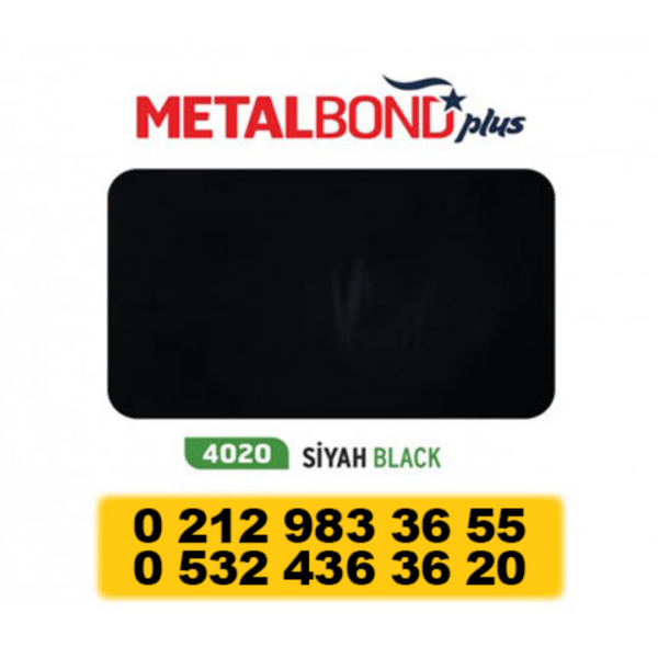 ALÜMİNYUM KOMPOZİT PANEL 0.30MM SİYAH